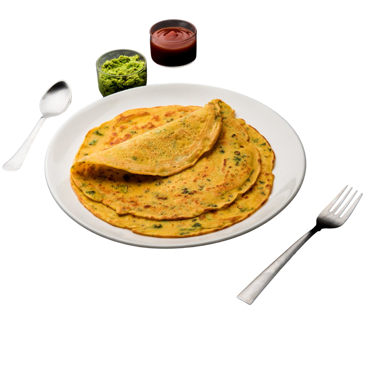 Besan Chilla Recipe | Savoury Gram Flour Pancakes with Sunflower Oil