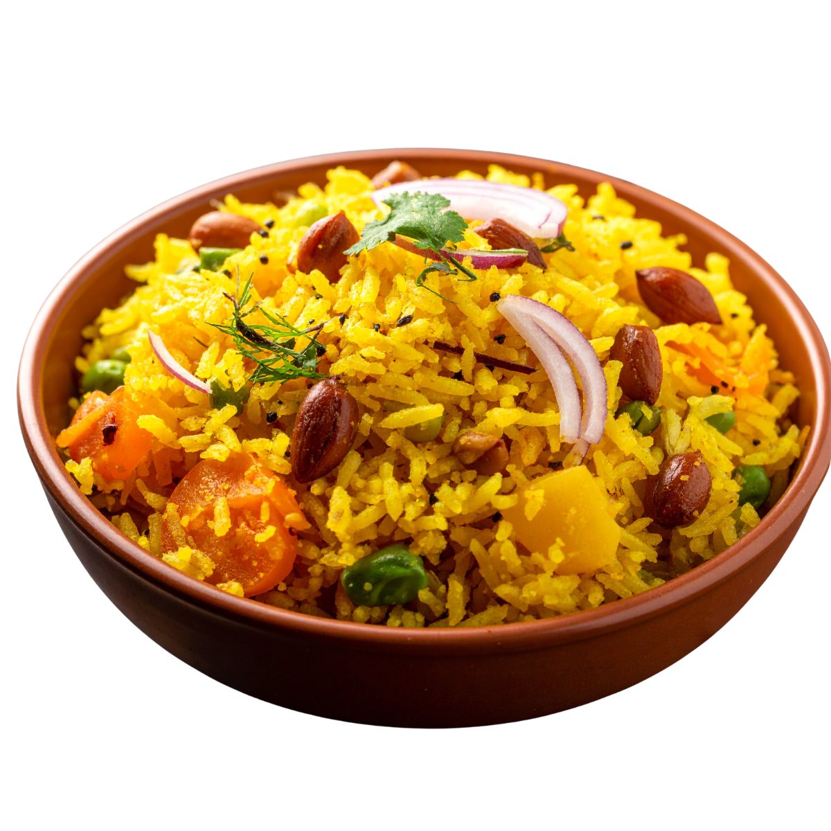 Simple Vegetable Pulao with Sunflower Oil